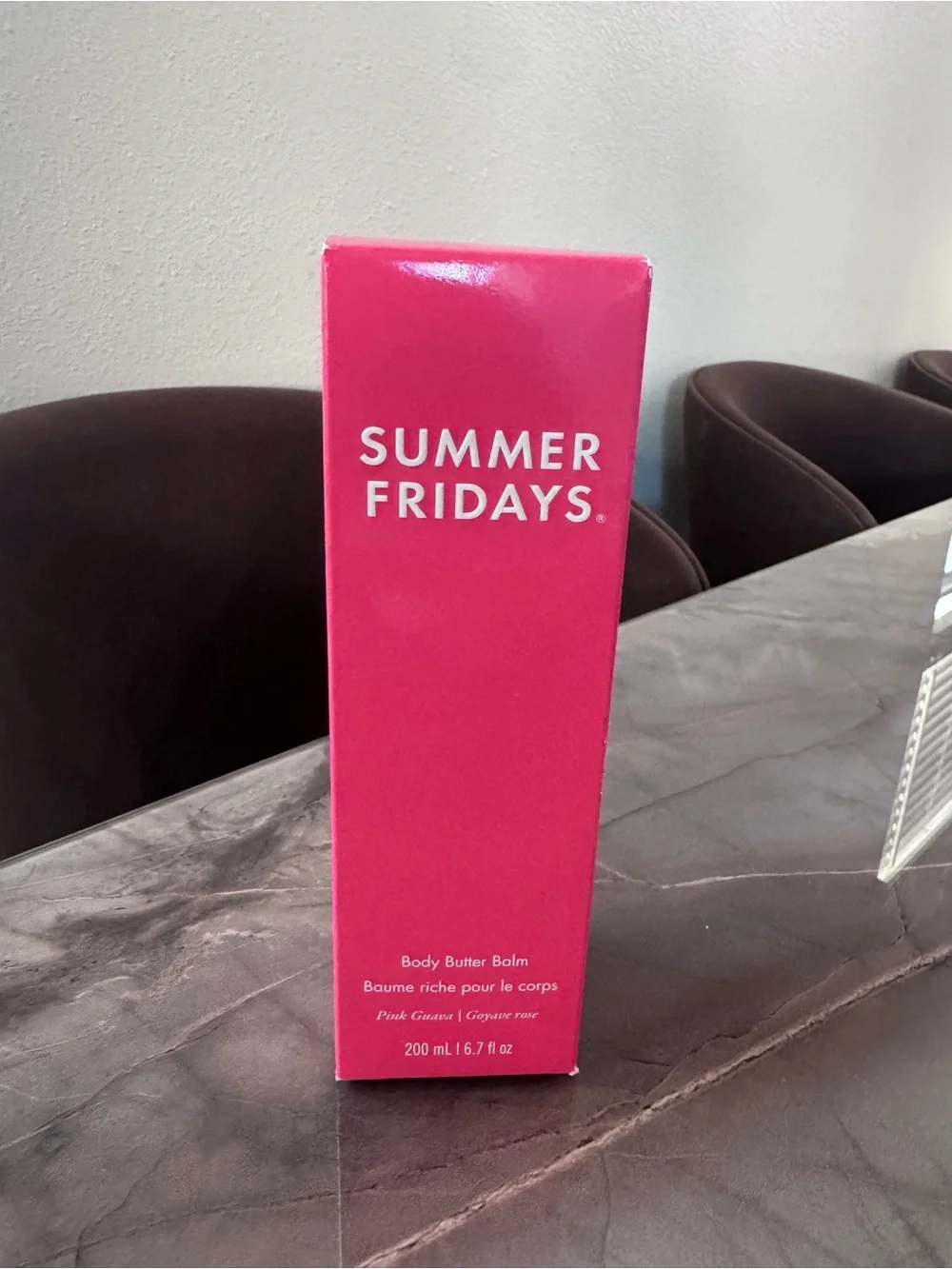 Summer Fridays Body Butter Balm Pink Guava Rich Body Cream with Hyaluronic Acid